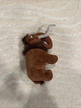 Brown Mammoth Plush Toy - Soft Stuffed Animal